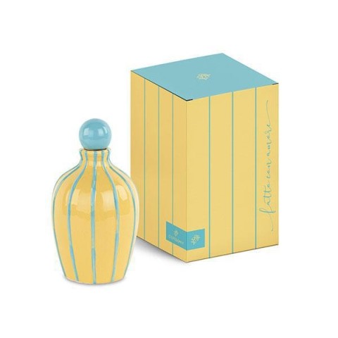 OLIERA A RIGHE D9.5 H16.5 GIALLO